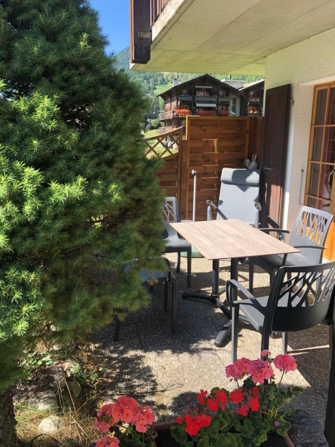 L'Herensarde, Bel Appartement Avec Jardin-Terrasse Et Garage Evolene Exterior photo